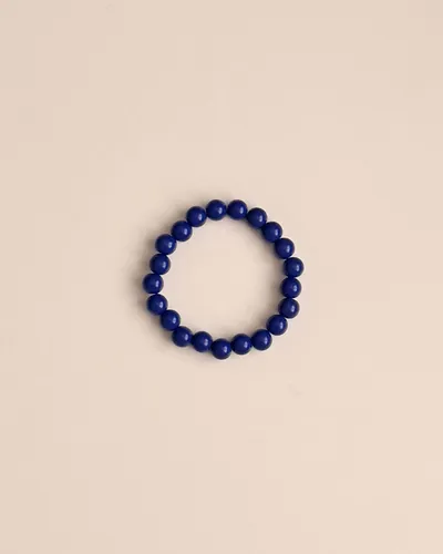 Bubbelarmband donker blauw
